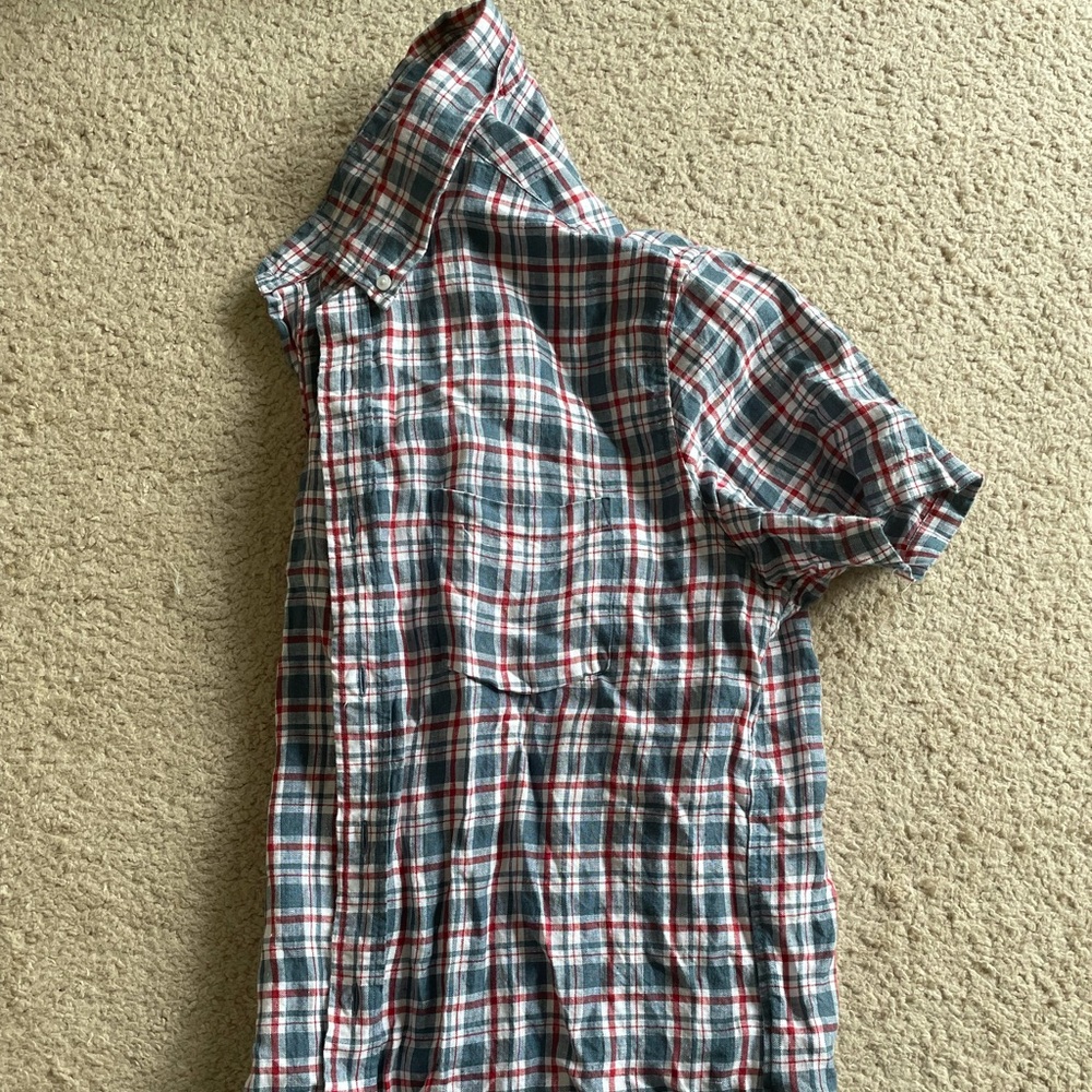 J Crew Short Sleeved Button Down